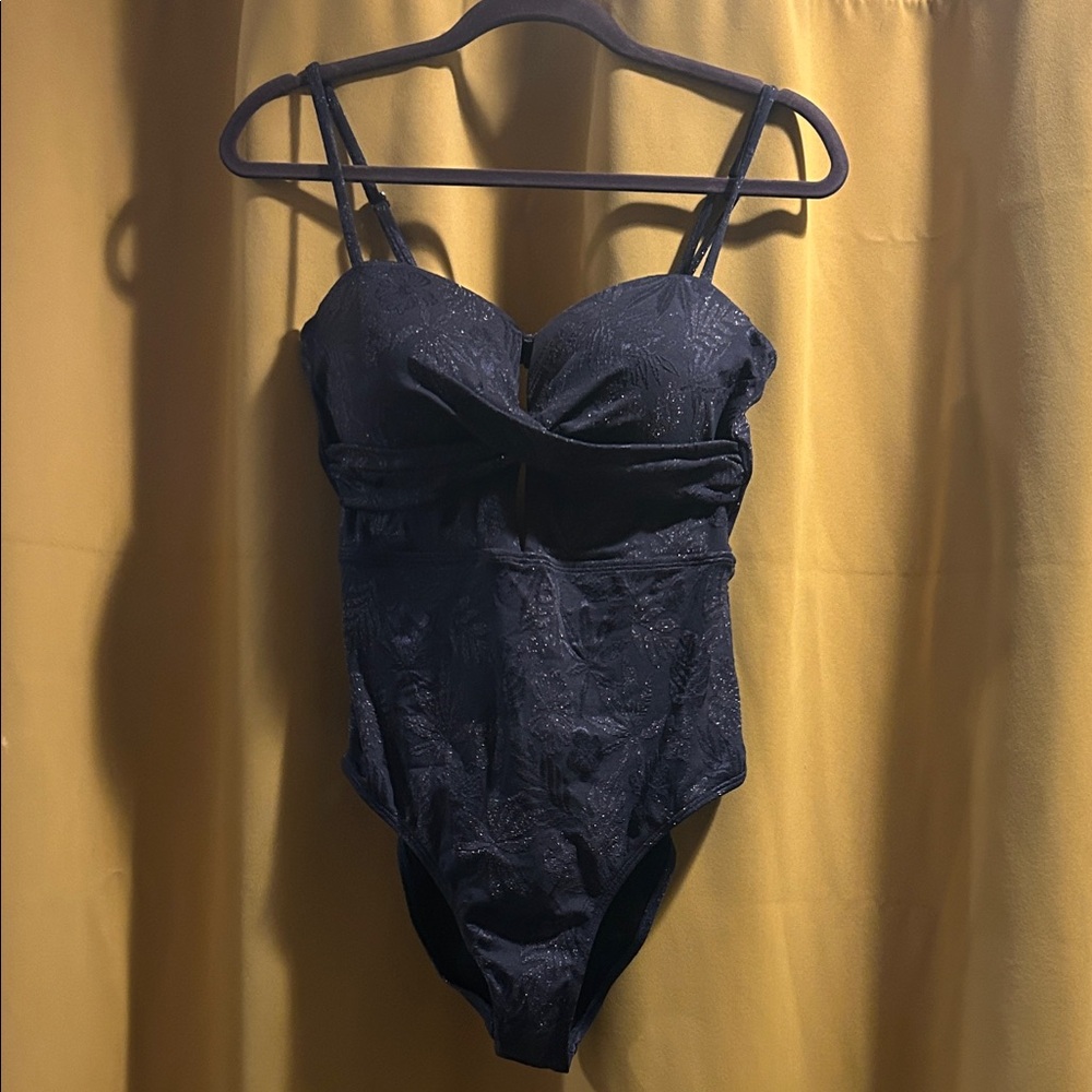 Cupshe Navy One Piece Swimsuit